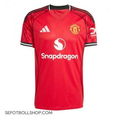 Billiga Manchester United Rasmus Hojlund #9 Hemma fotbollskläder 2025-26 Kortärmad Billiga Manchester United Rasmus Hojlund #9 Hemma fotbollskläder 2025-26 Kortärmad